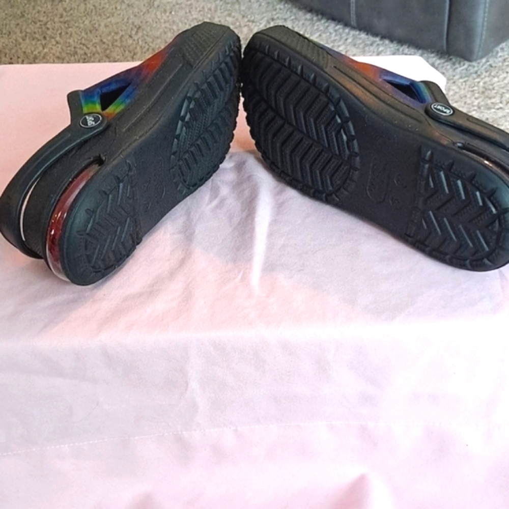 🌈 Multi-Color Slingback Clogs Size 6/39 Unisex NWOT ❗️FINAL MARK DOWN Grab Um❗️ - Picture 4 of 5